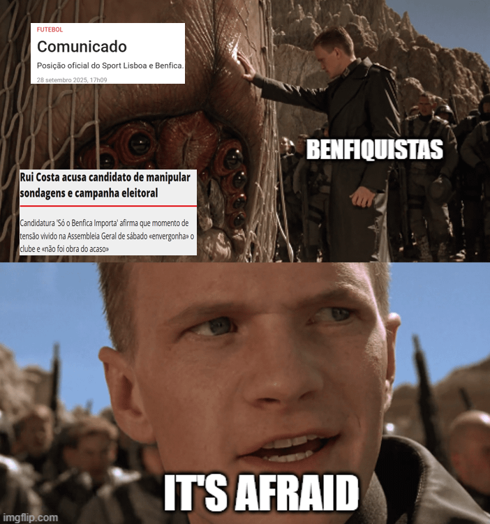 2 comunicados num dia? o Rui anda a trabalhar bem