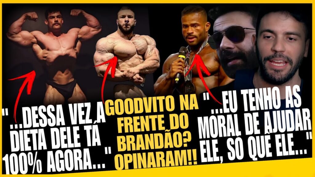 Menegate 100% na dieta agora + Goodvito x Brandão + Ajuda ao Fabinho veja!!