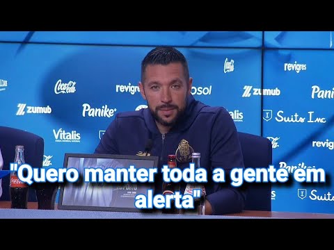 Conferência de imprensa Francesco Farioli - Antevisão Arouca x FC Porto 2025/26