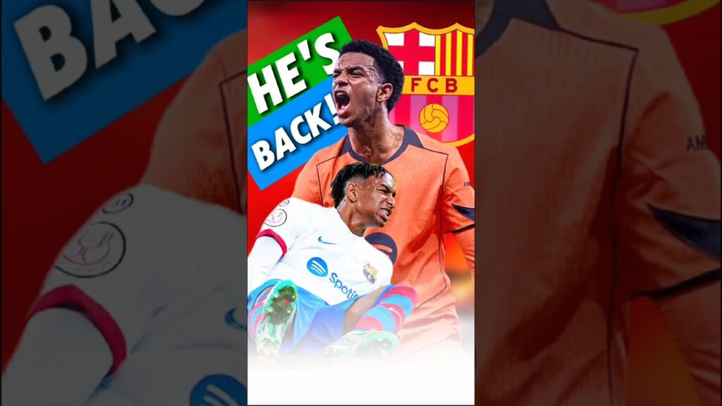 Bad News for PSG! Alejandro Balde Is Officially Back 👀⚽