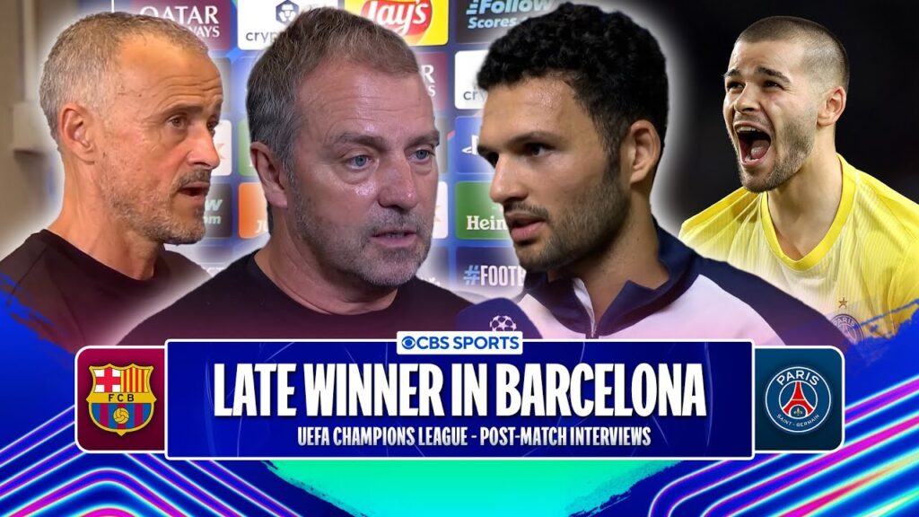 "VERY PROUD" Luis Enrique on PSG LAST-GASP Victory at BARCELONA ➕ Hansi Flick, Gonçalo Ramos & MORE
