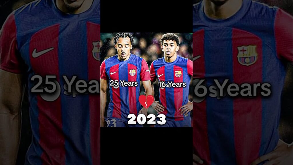 Lamine Yamal vs Jules Koundé❤️🩹#kas10#trending#shorts#edit#ronaldo#cr7#messi#funny#football