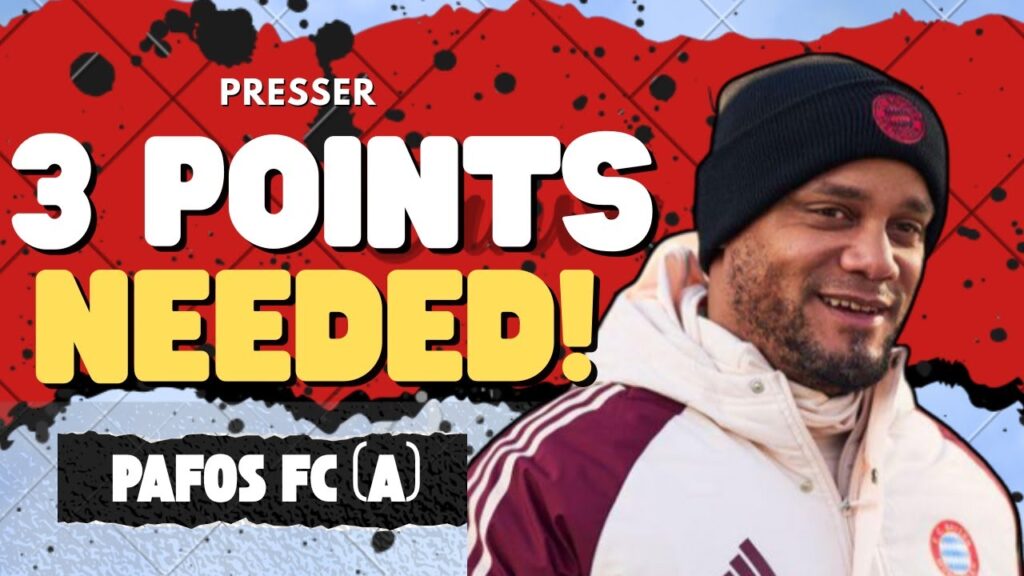 Vincent Kompany PRESS CONFERENCE Reaction! Pafos FC Vs Bayern Munich Vincent Kompany PRESS CONFERENCE Reaction! Pafos FC Vs Bayern Munich