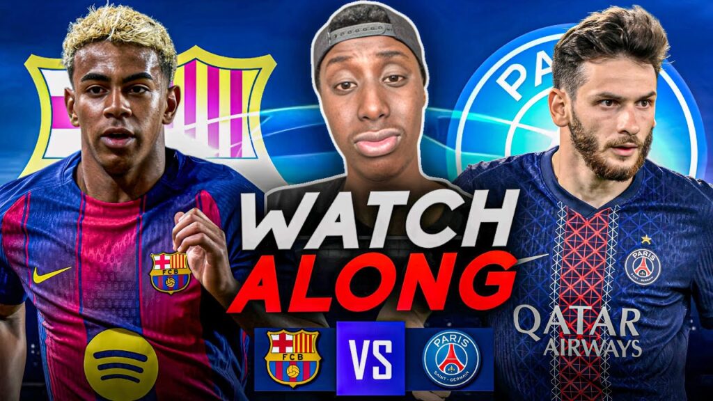 🔴 BARCELONA VS PSG | LIVE CHAMPIONS LEAGUE WATCHALONG & INSTANT REACTION