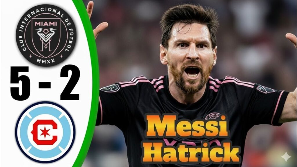 INTER MIAMI CF VS. CHICAGO FIRE FC | Full Match Highlights | 8-Goal Thriller!