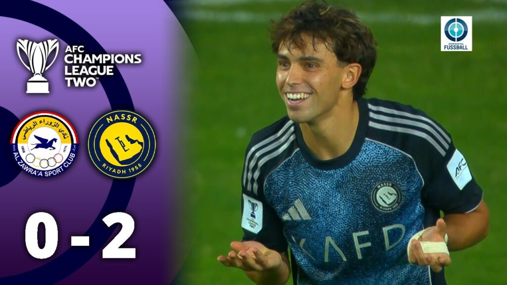 João Félix mit Traumtor! Al-Nassr gewinnt und baut Siegesserie aus | Al-Zawraa SC – Al-Nassr João Félix mit Traumtor! Al-Nassr gewinnt und baut Siegesserie aus | Al-Zawraa SC - Al-Nassr
