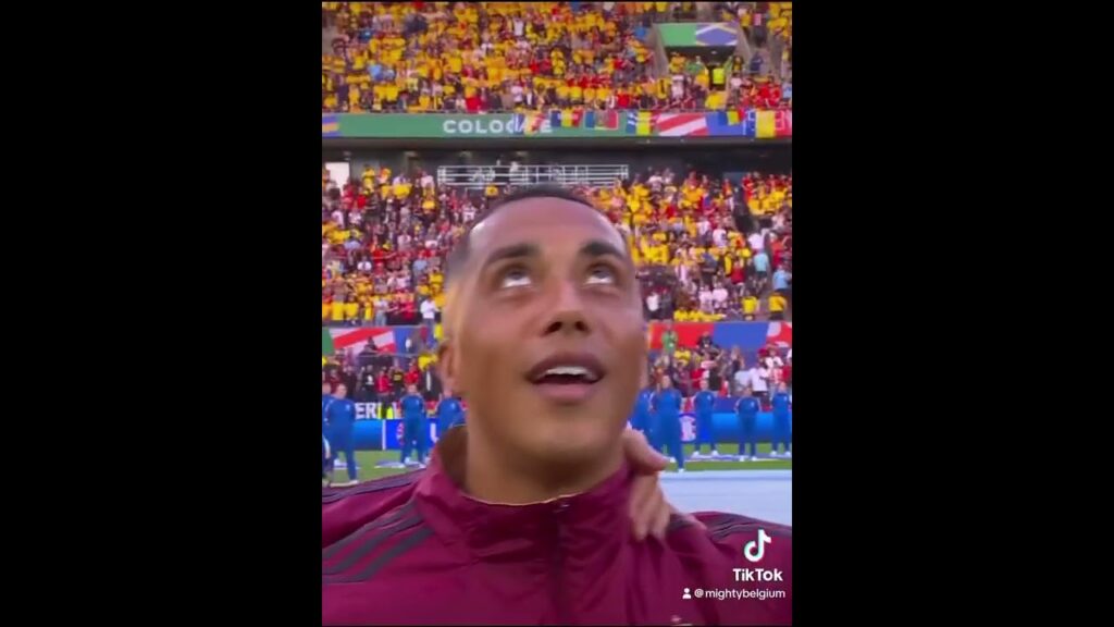 Youri Tielemans with another BANGER for Belgium against Romania! 💥🇧🇪