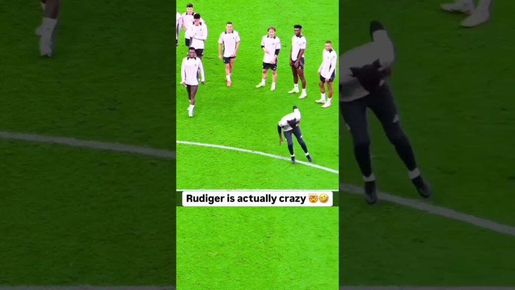 RUDIGER IS ACTUALLY CRAZY 😂🤣