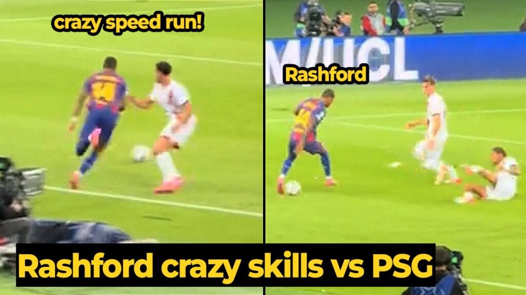 🔥Marcus Rashford DESTROYS all PSG defender during Champions League game last night | Man Utd News
