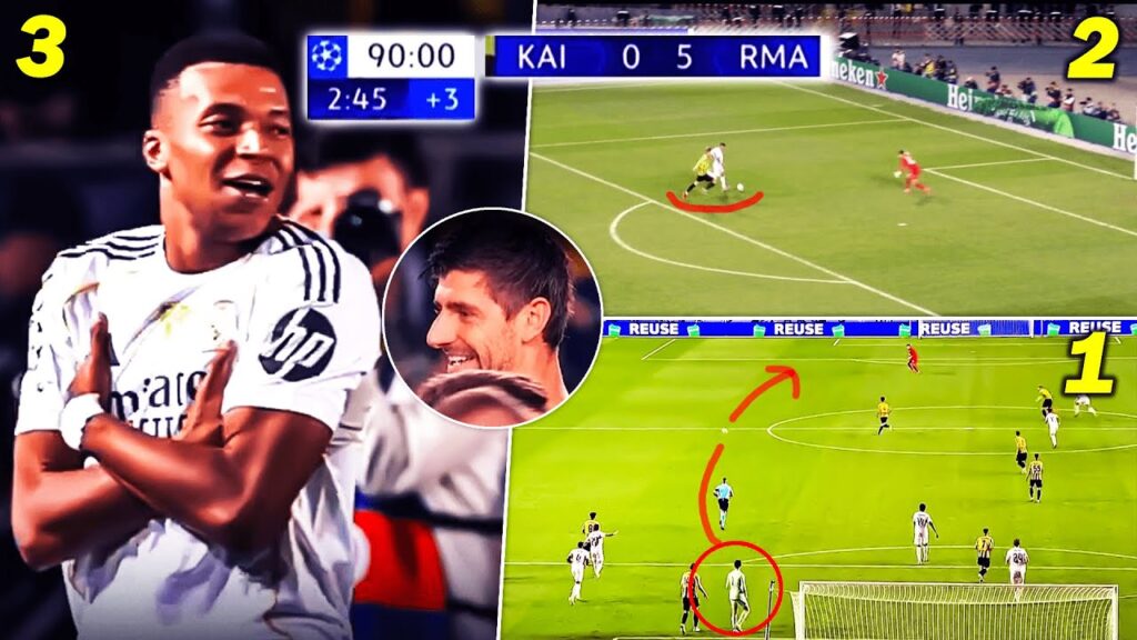 LE TRIPLÉ XXL DE MBAPPÉ ET LA PASSE DÉCISIVE DE COURTOIS... KAIRAT ALMATY 0-5 REAL MADRID ! (bonus)