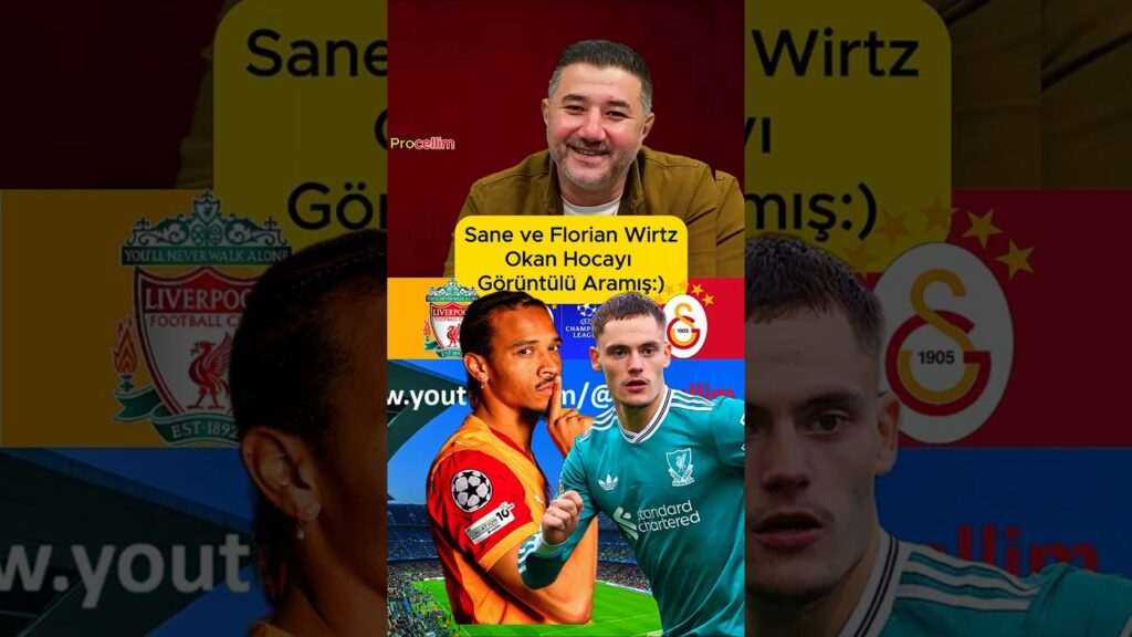 Leroy Sane ve Florian Wirtz Maçtan Sonra Okan Hocayı Görüntülü Aramış! Seyirciye...  #procellim