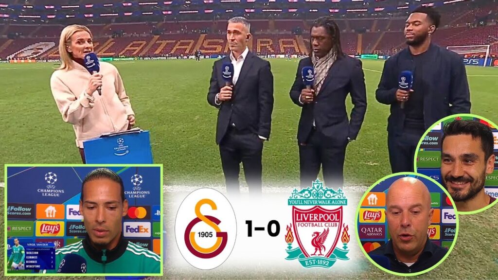 Galatasaray vs Liverpool 1-0 Post Match Analysis | Van Dijk, Arne Slot and Gundogan Reactions