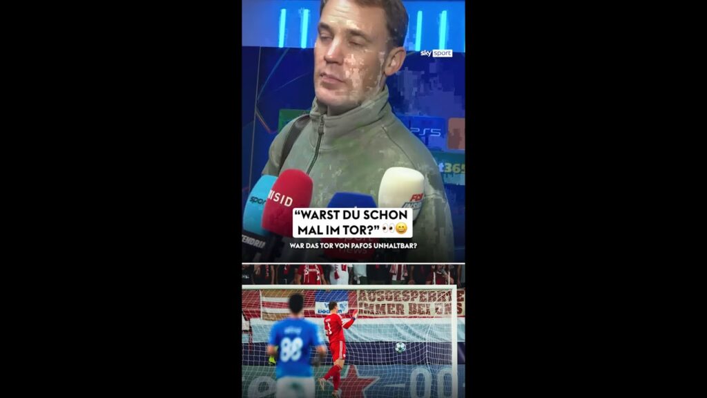 Unhaltbarer Gegentreffer? Neuer: "Warst du schon mal im Tor?" 🧐😂