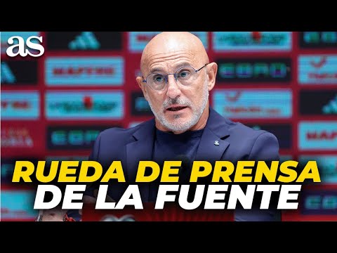 RUEDA de PRENSA de LUIS de la FUENTE: LAMINE YAMAL, NICO WILLIAMS...