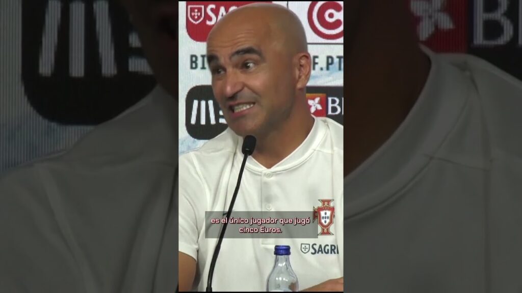 Roberto Martínez: "No hay otro jugador que pueda aportar a un vestuario lo que aporta Cristiano"