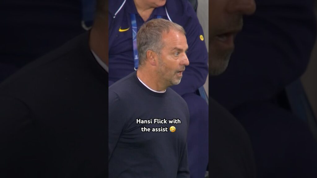 HUGE assist from Hansi Flick 🤪