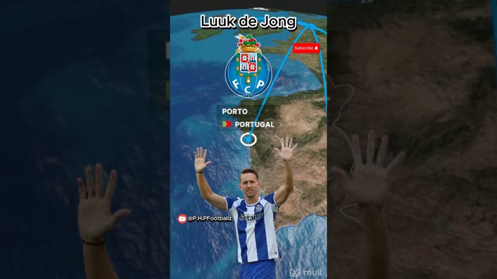 Luuk de Jong’s Secret Porto Move: From PSV Legend to Hero in a Surprise Reveal #shorts