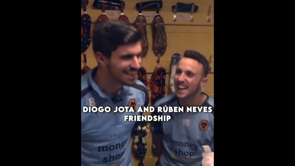 Diogo Jota and Rúben Neves friendship 💔