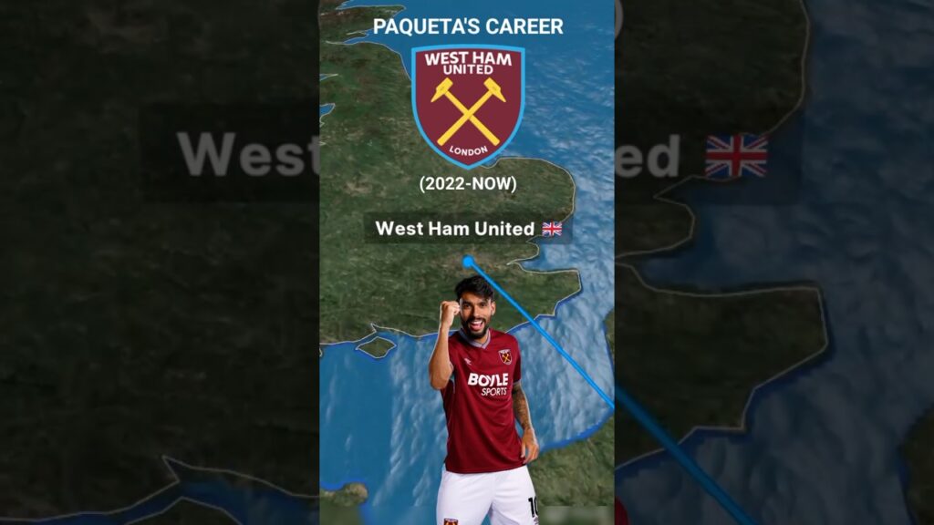 Lucas Paquetá Career | From Brazil to Premier League Star #LucasPaqueta #WestHam #BrazilFootball