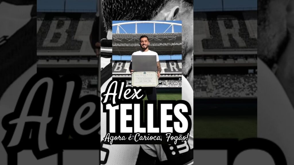 ESCOLHIDO | Alex Telles MERECE muito Respeito, Fogão🔥#botafogo #alextelles #fogão #futebol #brasil