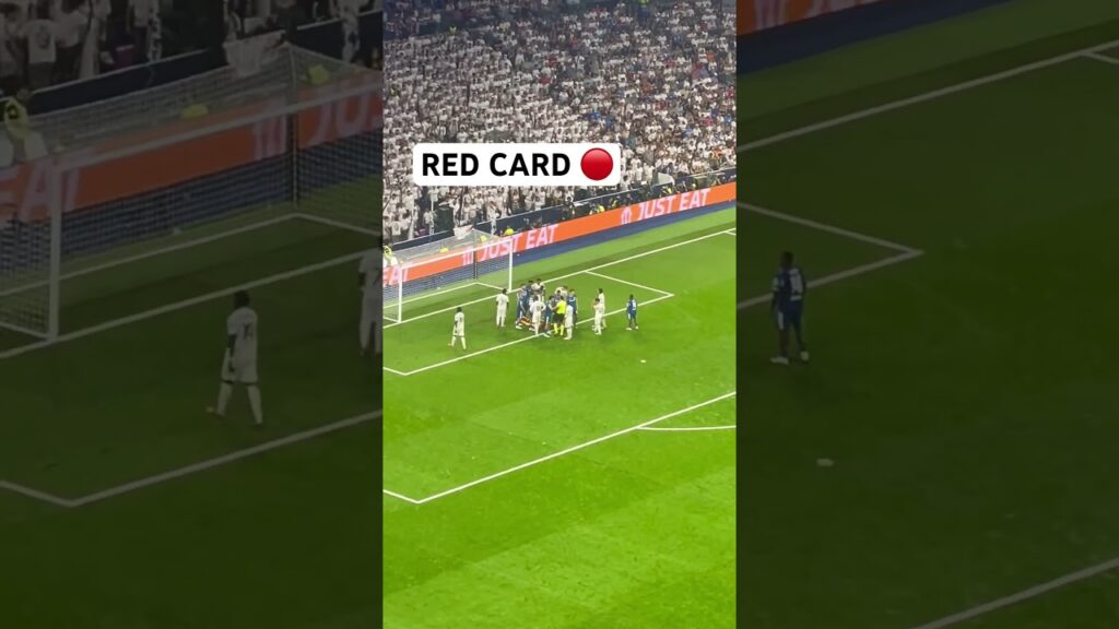 DANIEL CARVAJAL RED CARD TODAY #realmadridcf #fyp #carvajal