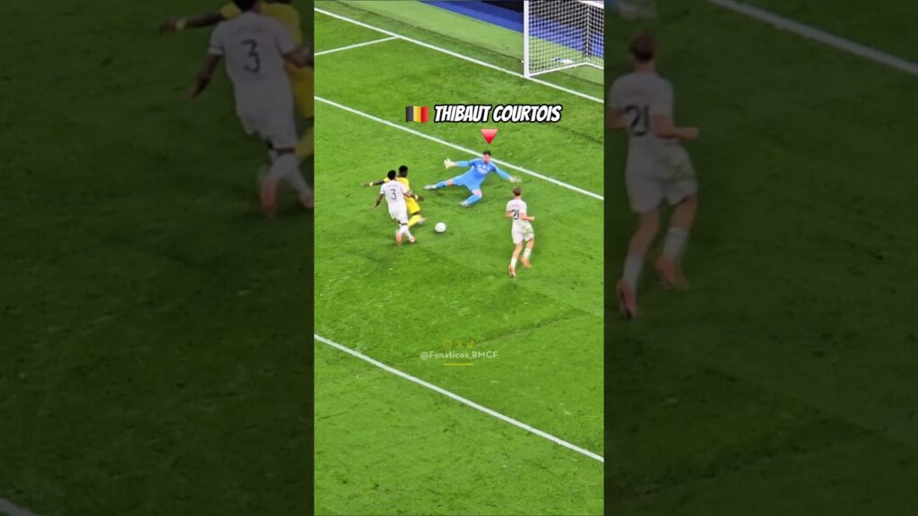 🔥 BRUTAL PARADA MILAGROSA DE COURTOIS PARA SALVAR AL REAL MADRID