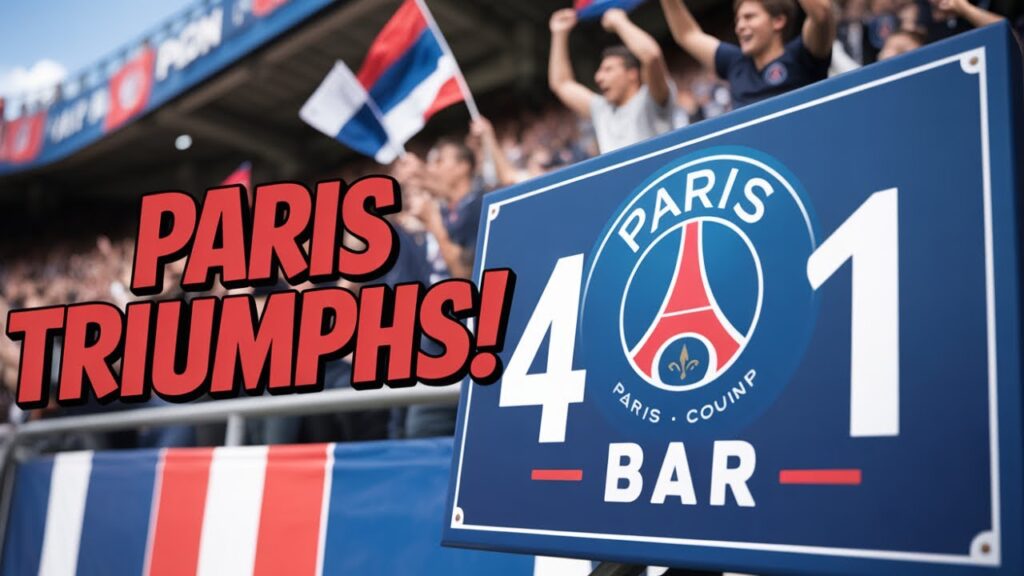 "Barcelona 1-4 PSG 🔥 All Goals & Highlights | UEFA Champions League 2025"