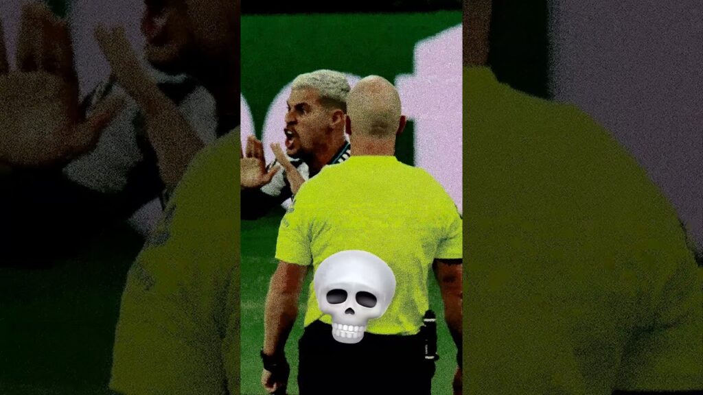 Bruno Guimarães Angry vs Liverpool  #sakasaka #brunoguimarães #newcastleunited #footshorts23