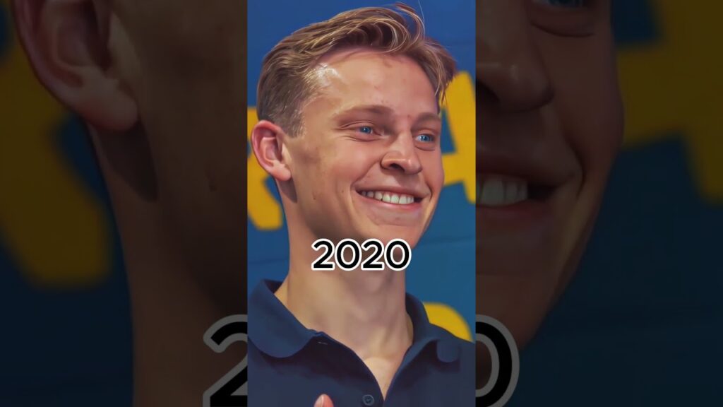 🇳🇱🔥DE JONG'S EVOLUTION ! #footballshorts