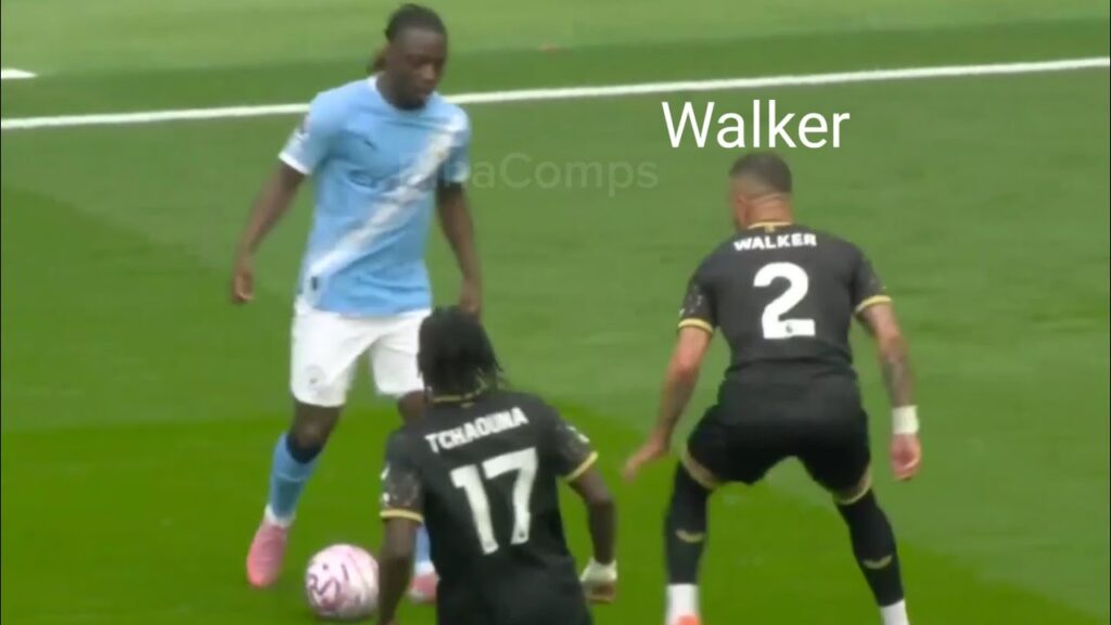 Jeremy Doku VS Kyle Walker All Duels 2025
