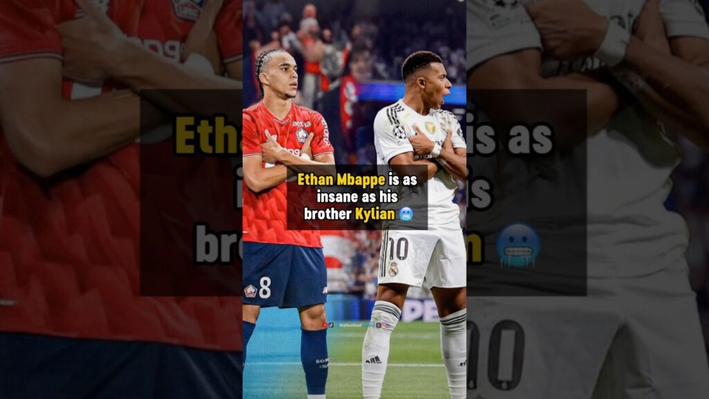 The next Mbappe is here. Literally 😮‍💨