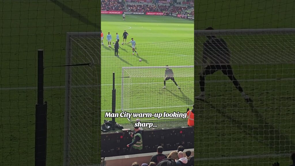 Man City finishing practice and then Matheus Nunes does this 😳#football #mancity