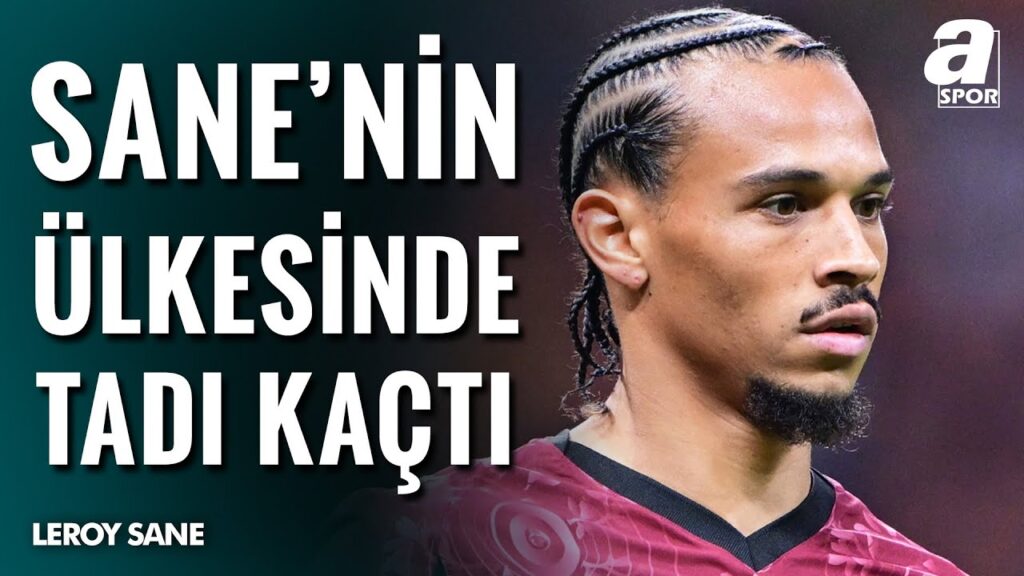 Leroy Sane, Kendisine Ve Galatasaray'a Sataşan Bayern Taraftarıyla Tartıştı!