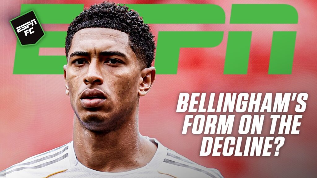 Jude Bellingham DROPPABLE!? 😱 Craig Burley says Bellingham is NO SHOO-IN with dip in form | ESPN FC