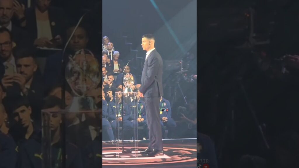 Cristiano Ronaldo at Portugal Football Globes 🏆🇵🇹