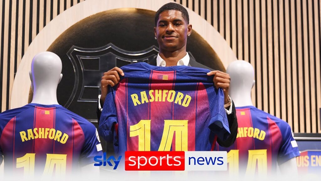 Marcus Rashford speaks to the media after Barcelona move finalised | 'A club where dreams come true'