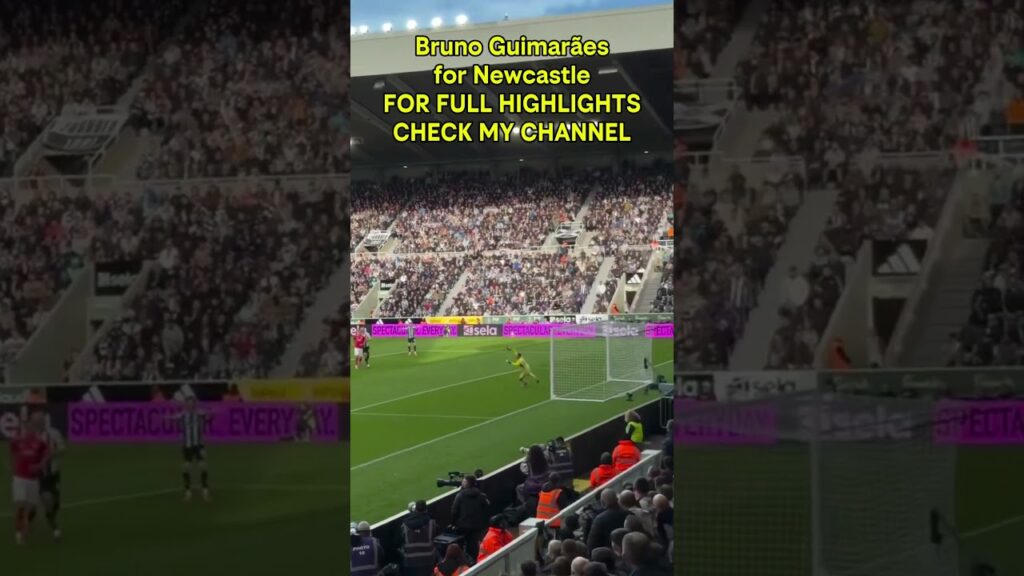 Bruno Guimaraes goal | Newcastle vs Forest Highlights | Premier League 2025/26