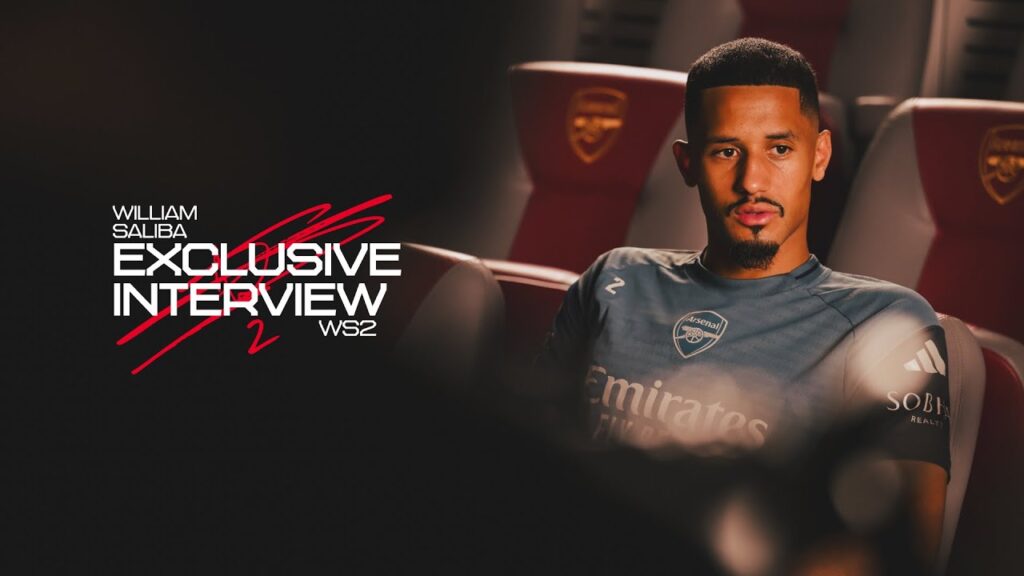 EXCLUSIVE INTERVIEW | William Saliba on his new deal, his love for the club and more ❤️