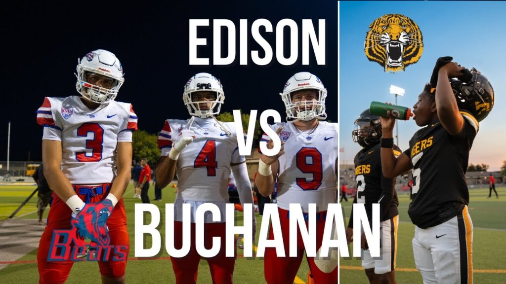 Edison vs Buchanan | Full Game Highlights | 2025 High School Football Showdown Fresno CA