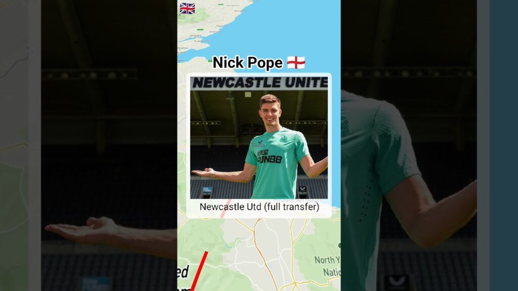 🏴󠁧󠁢󠁥󠁮󠁧󠁿 Nick Pope's career transfers || #subscribe #shortvideo #shorts #english #england #newcastle