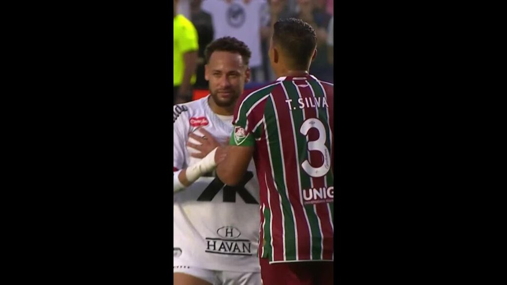 VIEJOS AMIGOS: "Pelea" entre Neymar y Thiago Silva