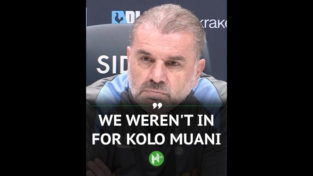 Ange Postecoglou says Tottenham were never close to signing Kolo Muani 🤔