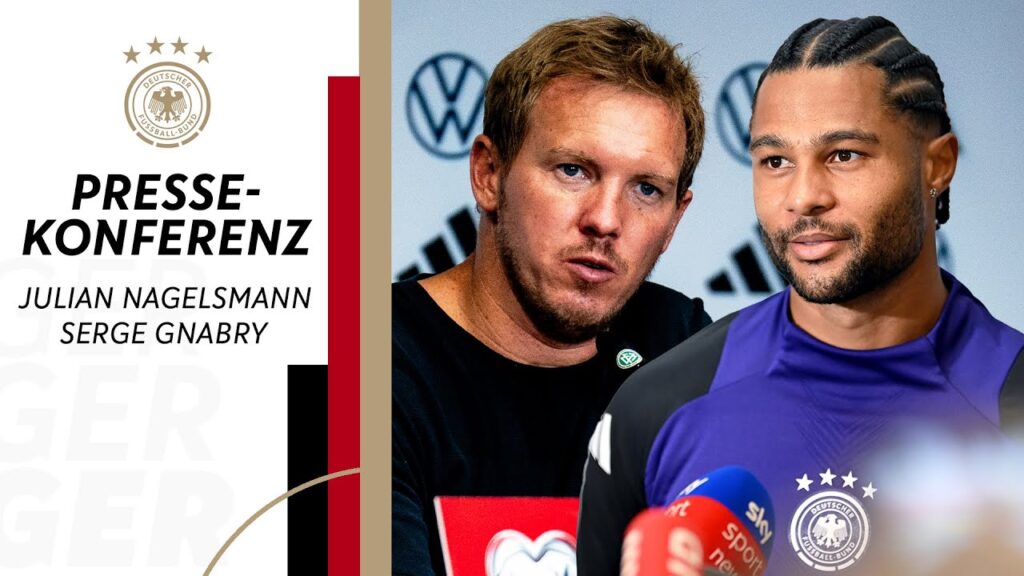 RE-LIVE | PK der Nationalmannschaft mit Julian Nagelsmann und Serge Gnabry | WMQ gegen Luxemburg