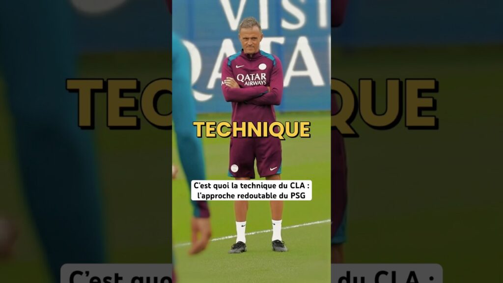 Luis Enrique a toujours un coup d’avance 😳 #psg #technique #football #sport #luisenrique ##shorts