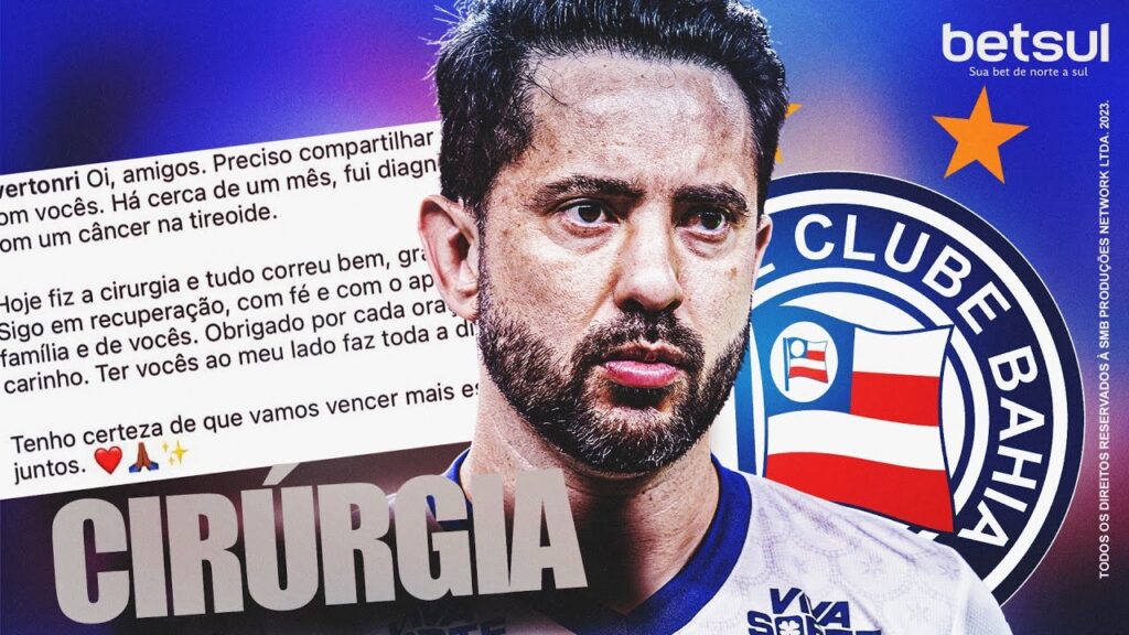 URGENTE 🙏🏼 EVERTON RIBEIRO É DIAGNOSTICADO COM CÂNCER, PASSA POR CIRURGIA E MANDA RECADO EMOCIONANTE