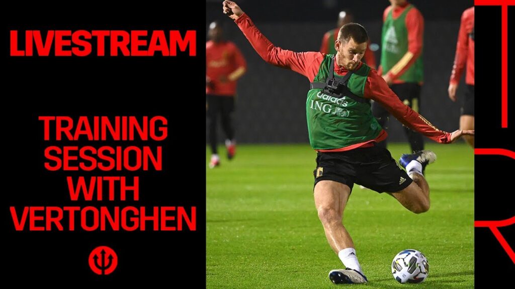 #REDDEVILS | A training session from Jan Vertonghen's #FrontRow
