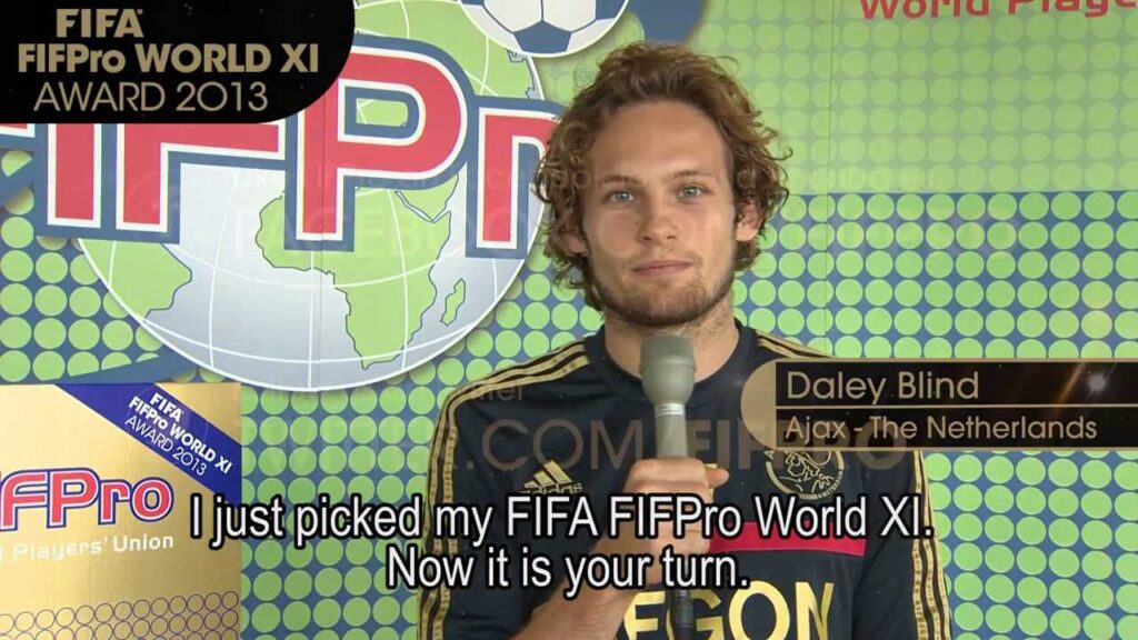 FIFA FIFPro World XI 2013: Daley Blind