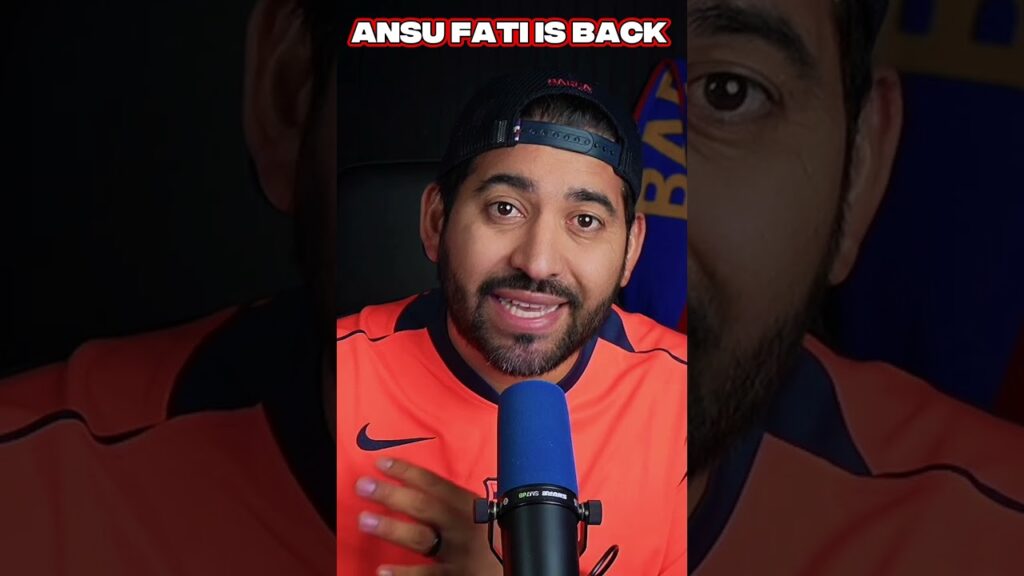 Ansu Fati is Back #asmonaco #fcbarcelona #viscabarca #ansufati