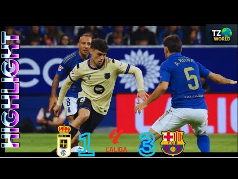 Real Oviedo vs Barcelona 2025 | (3-1) | Laliga Highlights & Goals | Lewandowski goal. Real Oviedo vs Barcelona 2025 | (3-1) | Laliga Highlights & Goals | Lewandowski goal.