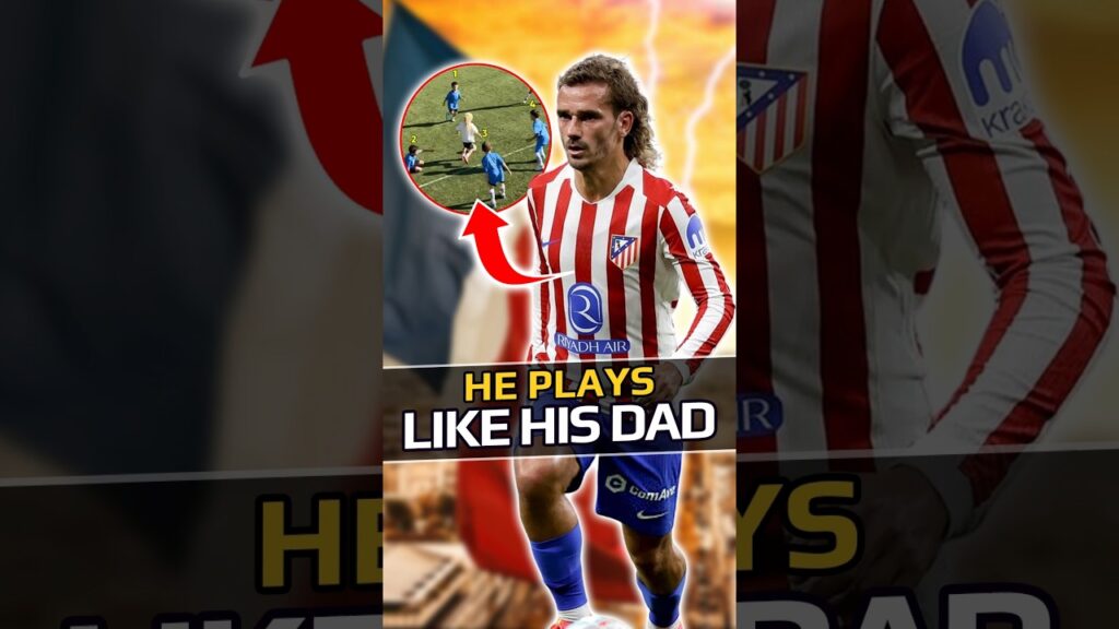 Griezmann’s 6-Year-Old Son Is Stealing the Show #shorts